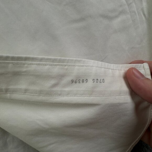 Brooks Brothers Men Non Iron Button Up Shirt Long Sleeve 15.5 34 Slim Fit White - Picture 12 of 16